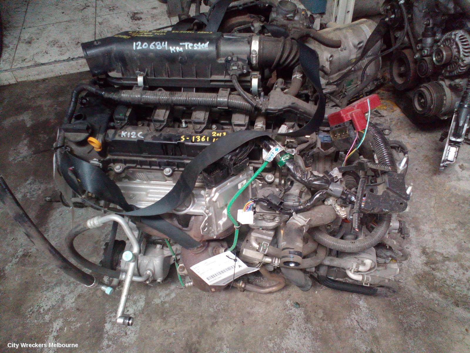 SUZUKI IGNIS TRANS/GEARBOX, AUTO (CVT), PETROL, 1.2, K12C, MF, 11/2016 ONWARDS - Image 2