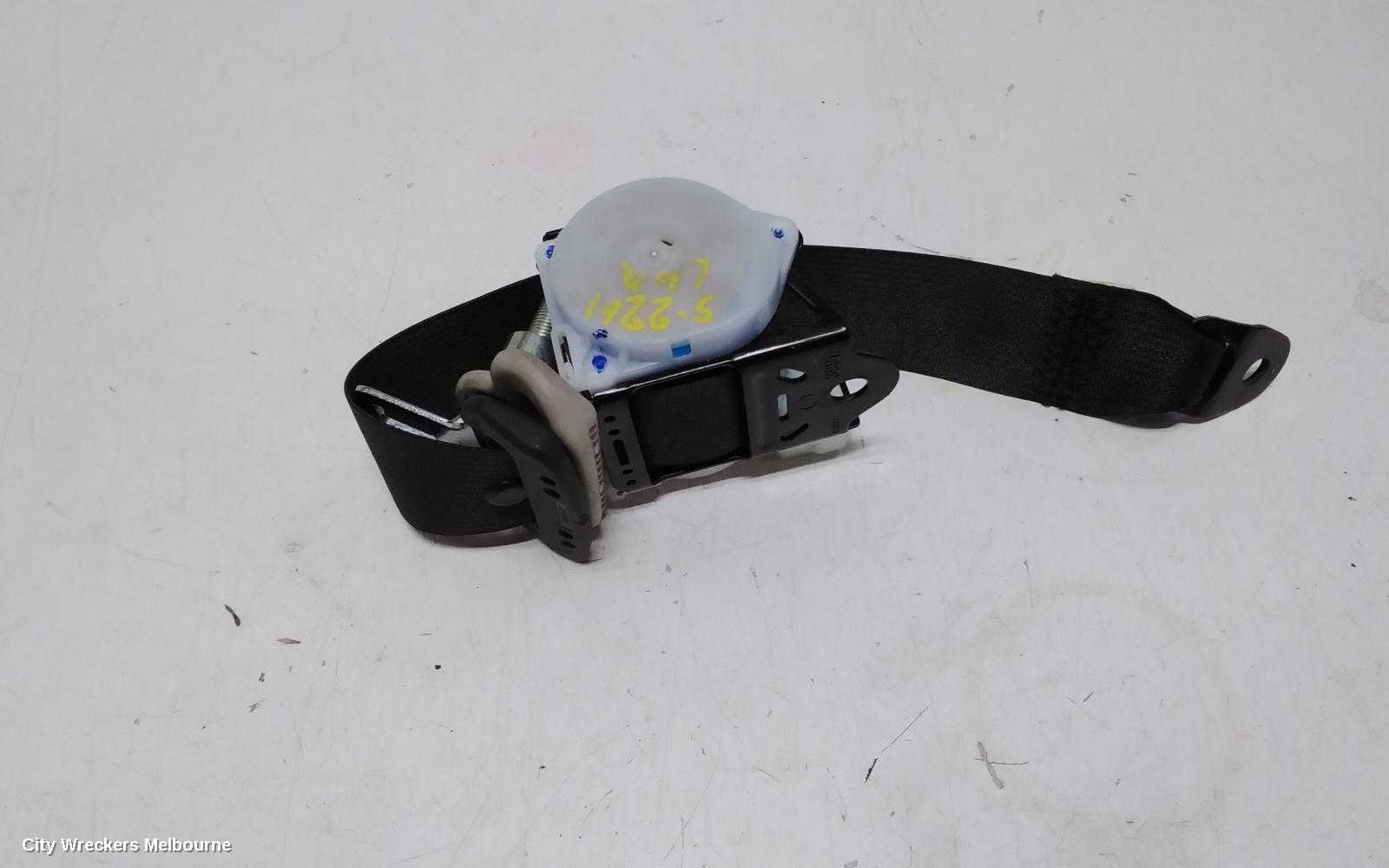 NISSAN MICRA SEATBELT/STALK, LH REAR, SEAT BELT ONLY , K13, 12/2012 - 12/2016 - Image 1