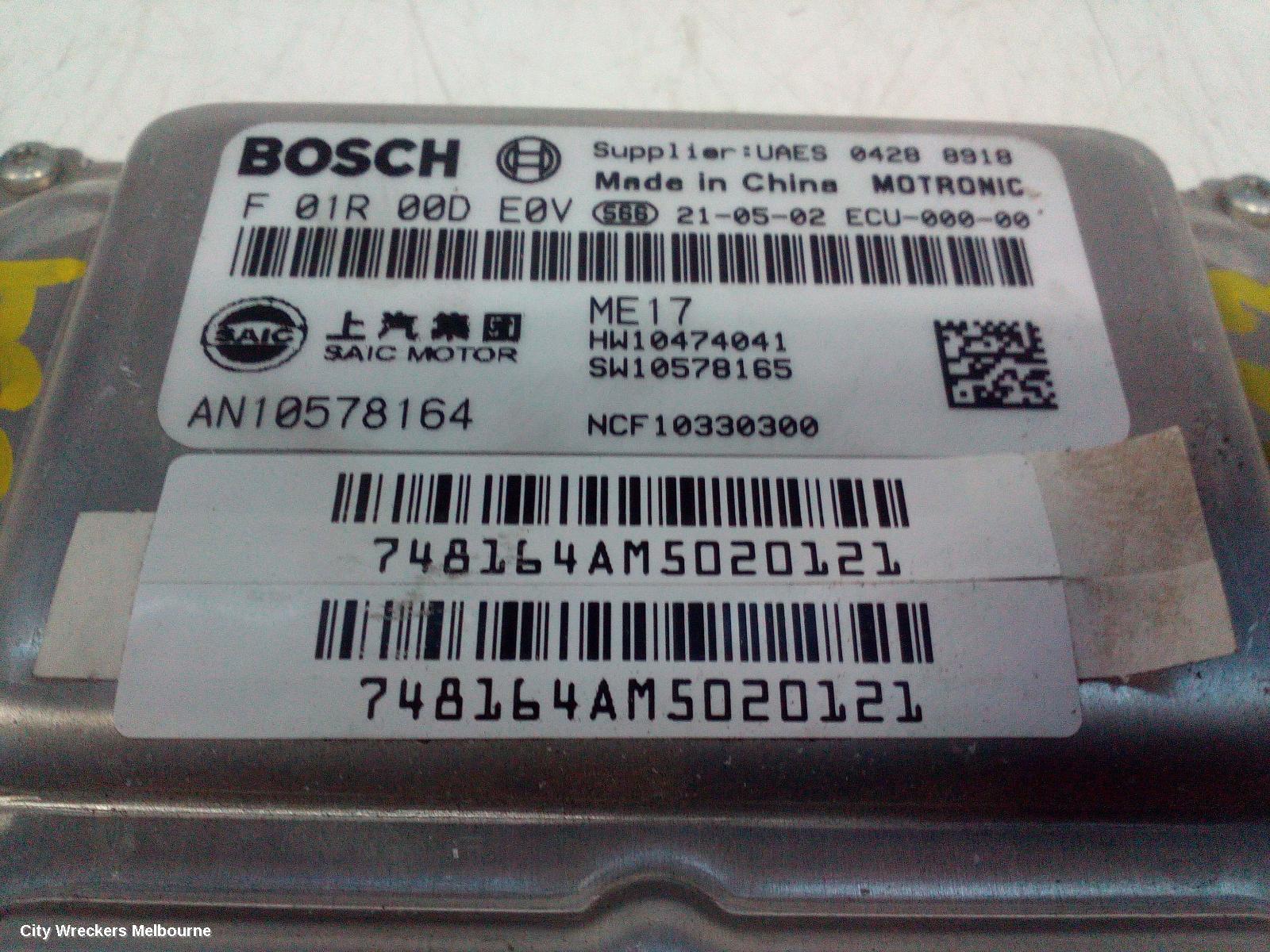 MG MG3 ECU, ENGINE ECU, 1.5, PETROL, ECU ONLY, SZP1, 07/2016 ONWARDS - Image 2