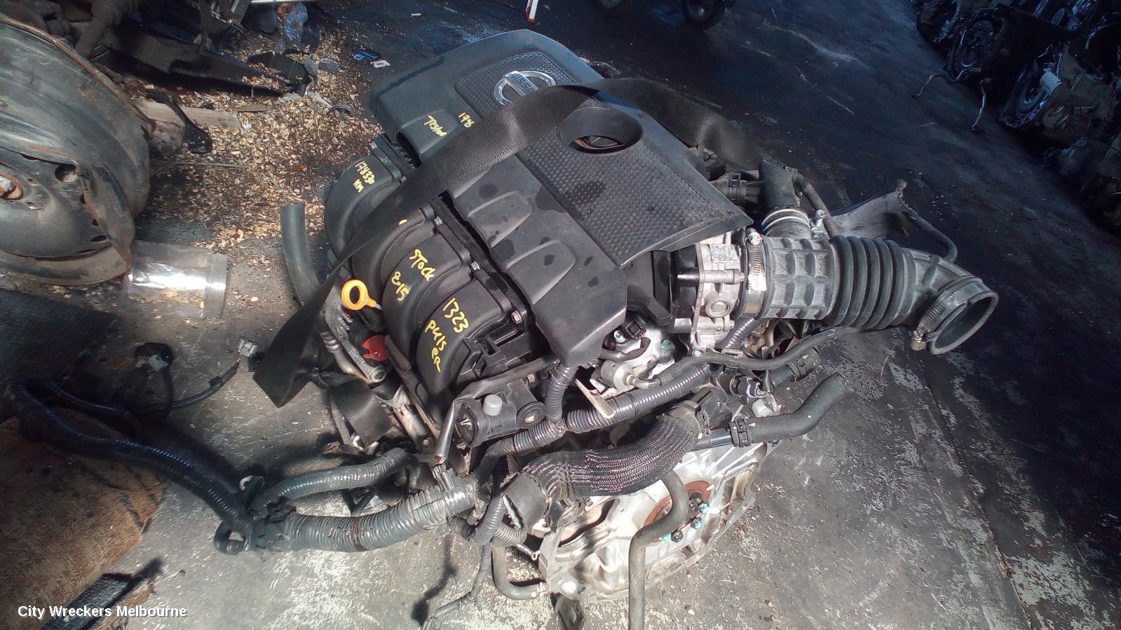 NISSAN PULSAR ENGINE, PETROL, 1.8, MRA8DE, B17/C12, 12/2012 - 12/2017 - Image 3