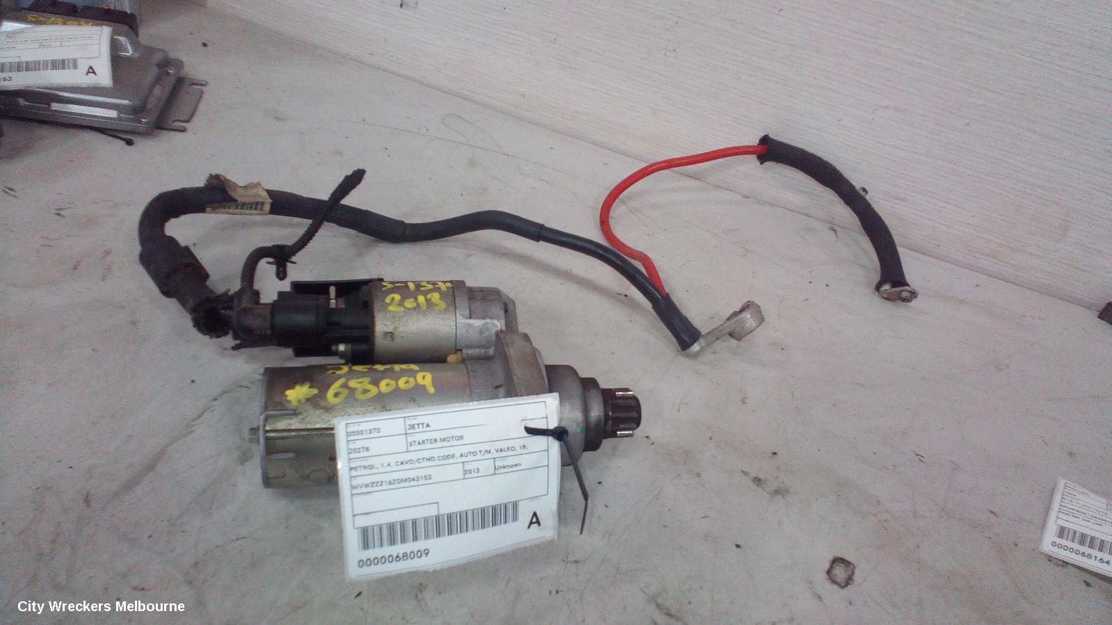 VOLKSWAGEN JETTA STARTER, PETROL, 1.4, CAVD/CTHD CODE, AUTO T/M, VALEO, 1B, 02/2011 - 12/2017 - Image 2