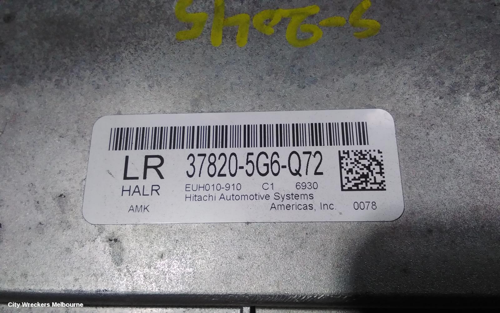HONDA ACCORD ECU, ENGINE ECU, 3.5, V6L, ECU ONLY, 9TH GEN, 05/2013 - 08/2019 - Image 3