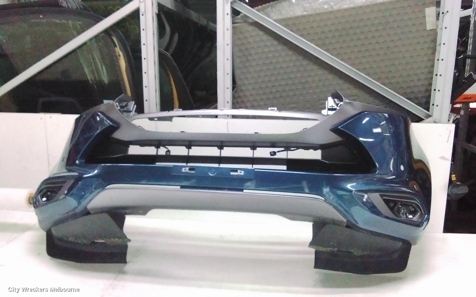 ISUZU MU-X FRONT BUMPER, 2ND GEN, BUMPER BAR, W/ PARKING SENSOR TYPE, GREY INSERT, 01/2022 ONWARDS - Image 1