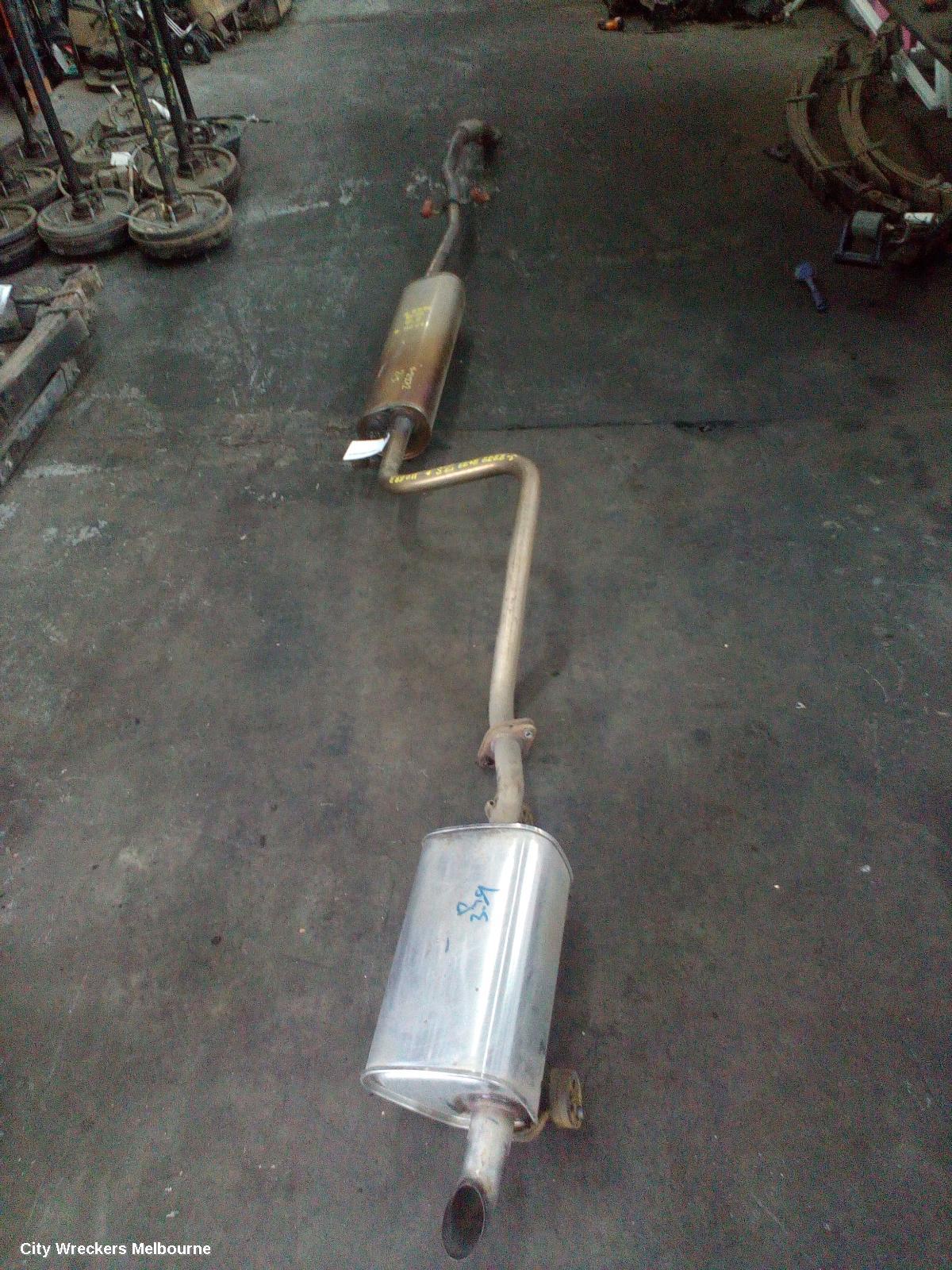 MG ZS EXHAUST SYSTEM, AZS1, 09/2017 - 06/2025 - Image 1