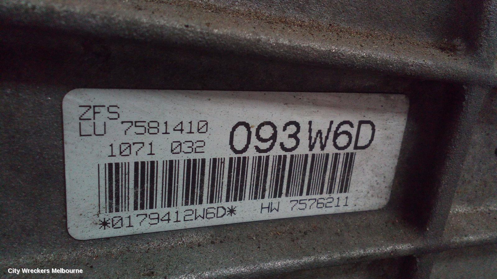 BMW 5 SERIES TRANS/GEARBOX, AUTO, DIESEL, 2.0, 520D, TURBO, N47, E60, 6HP19 (W2N CODE), 09/2008 - 04/2010 - Image 1