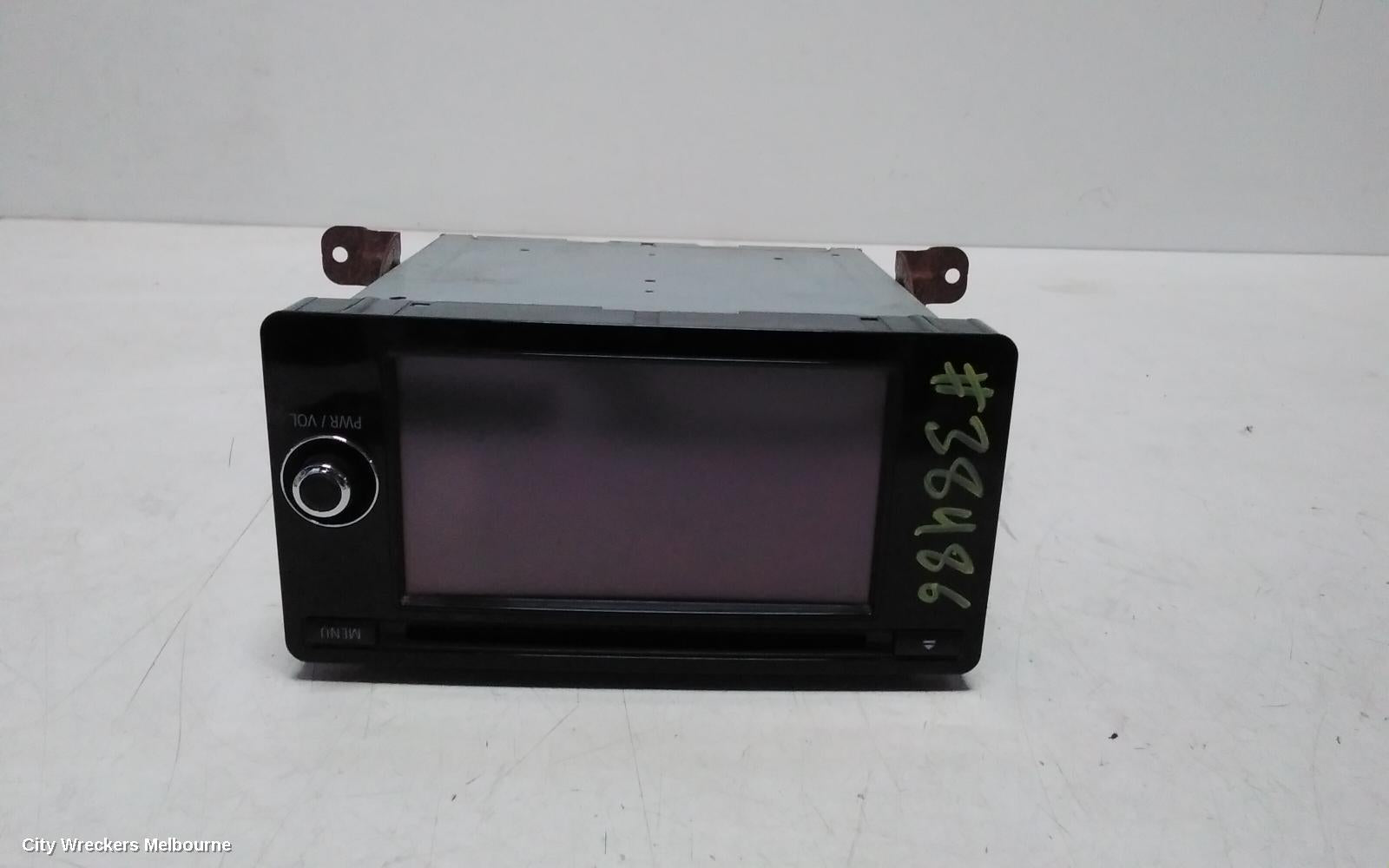MITSUBISHI OUTLANDER RADIO/CD/DVD/SAT/TV, DISPLAY/HEAD UNIT, NON SAT NAV TYPE, ZJ-ZK, 10/2012 - 07/2016 - Image 2