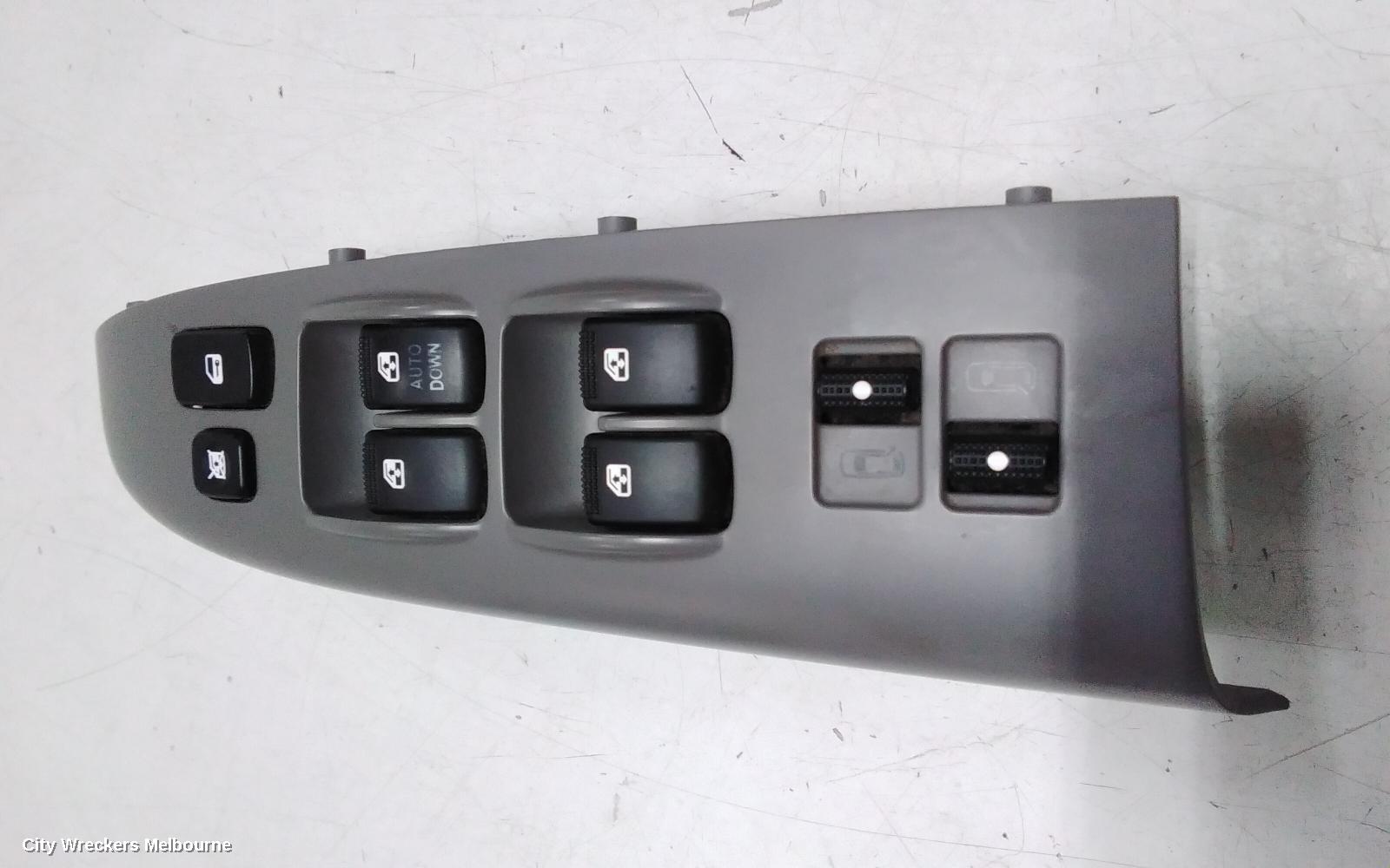 KIA CARNIVAL/GRAND CARNIVAL PWR DR WIND SWITCH, RH FRONT (MASTER SWITCH), W/ POWER SLIDE REAR DOORS TYPE, VQ, 12/2005 - 12/2014 - Image 2