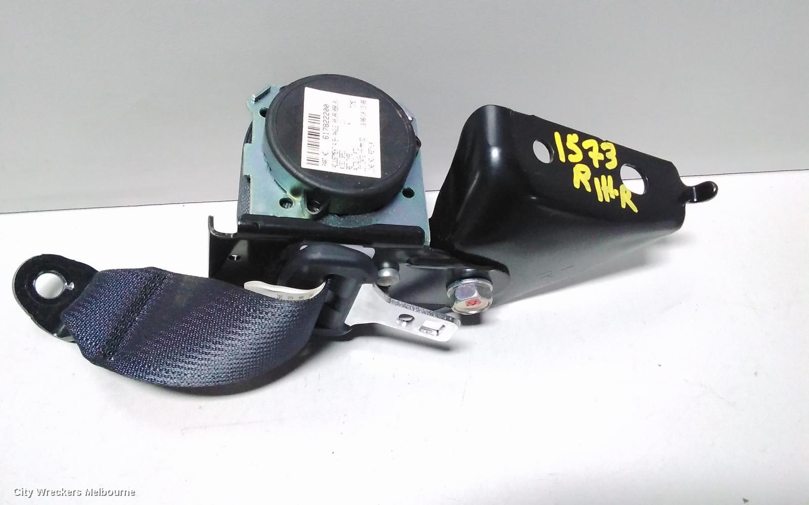 MITSUBISHI ASX SEATBELT/STALK, RH REAR, SEAT BELT ONLY, XA-XE, 06/2010 ONWARDS - Image 2