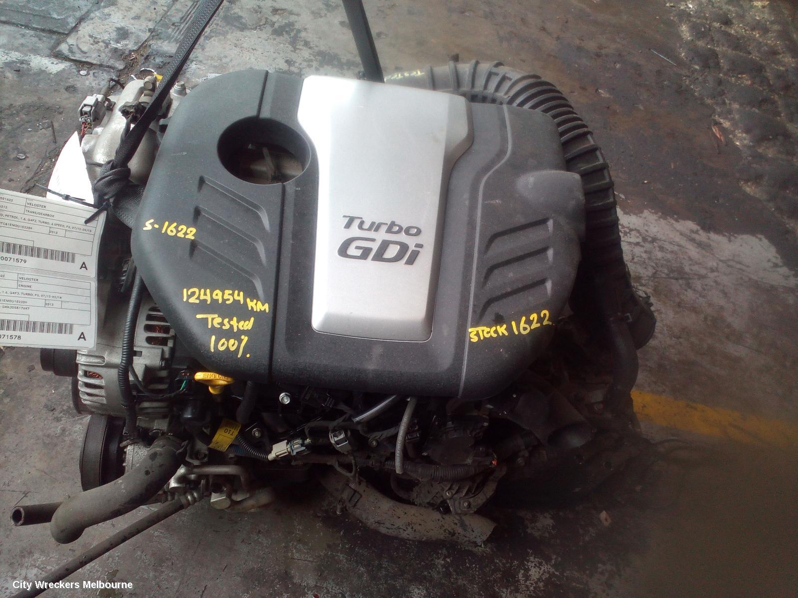 HYUNDAI VELOSTER STARTER, 1.6, G4FJ, TURBO, AUTO/MANUAL T/M, 07/2012 - 02/2018 - Image 2
