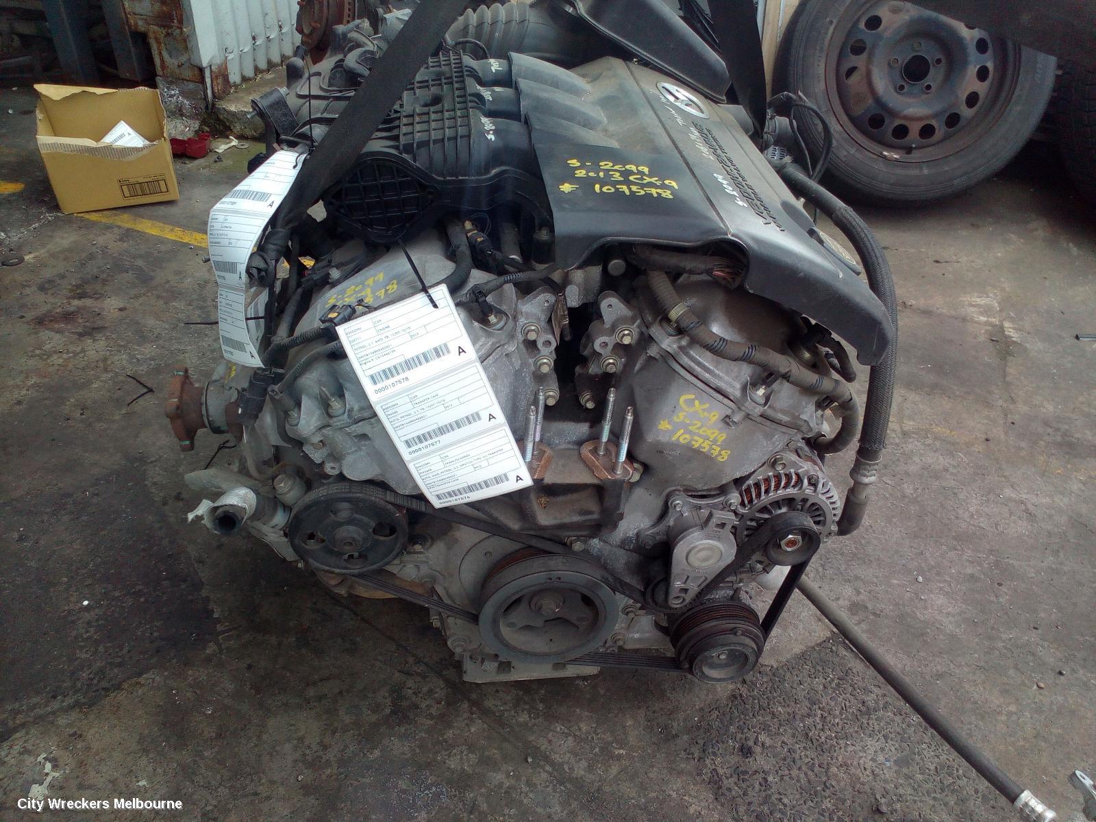 MAZDA CX9 ENGINE, PETROL, 3.7, AWD, TB, 12/2007 - 12/2015 - Image 1