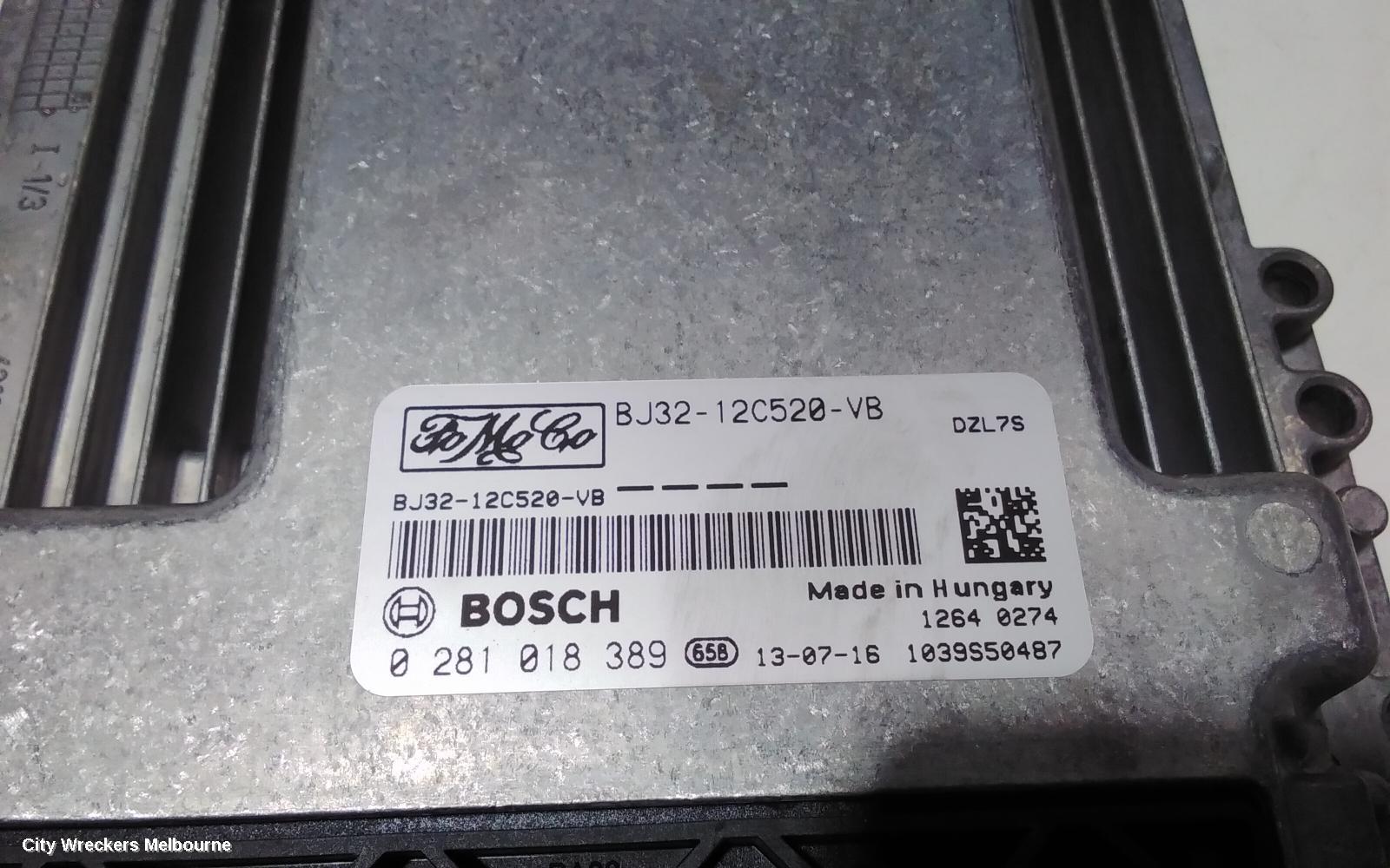 LAND ROVER RANGEROVER EVOQUE ECU, ENGINE ECU, 2.2, DIESEL, ECU ONLY, L538, 11/2011 - 08/2015 - Image 2