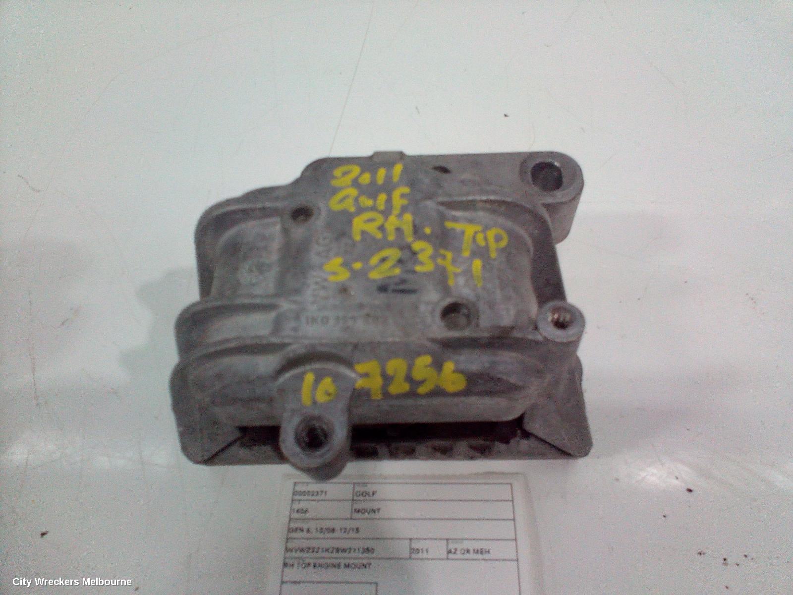 VOLKSWAGEN GOLF MOUNT, GEN 6, 10/2008 - 12/2015 - Image 2