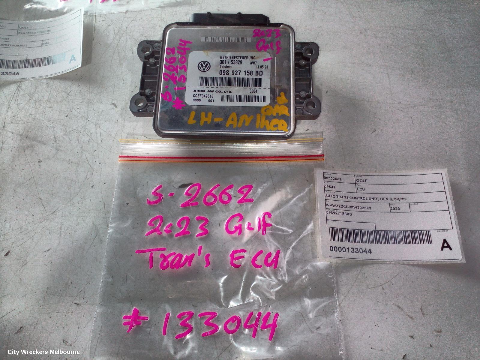 VOLKSWAGEN GOLF ECU, AUTO TRANS CONTROL UNIT, GEN 8, 09/2020 ONWARDS - Image 1