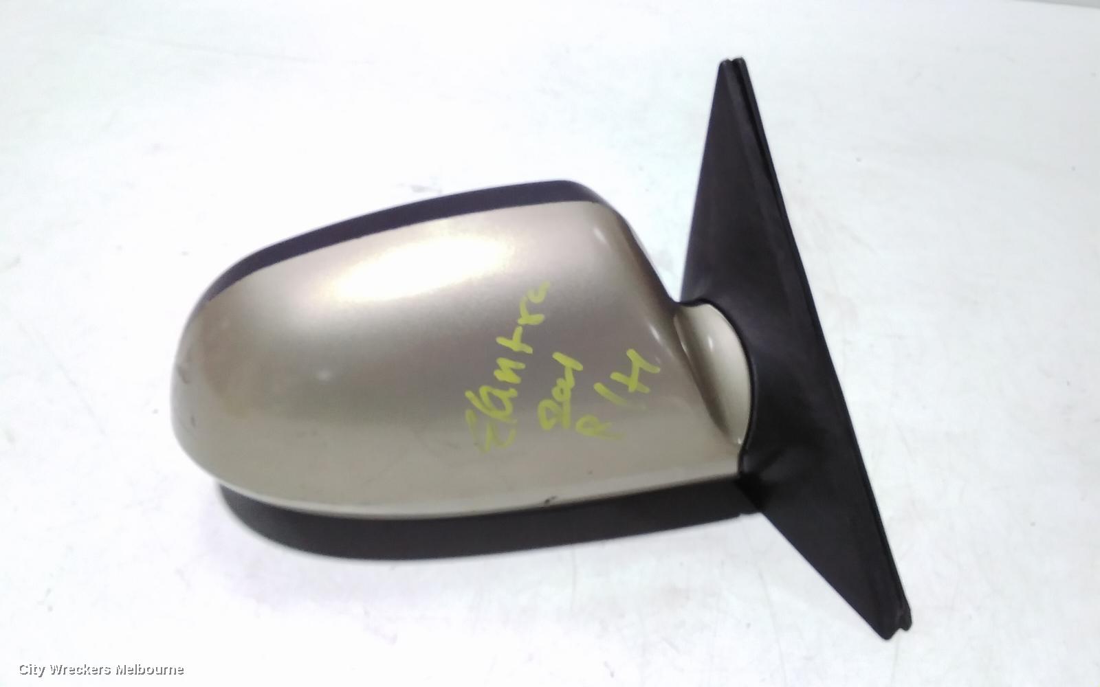 HYUNDAI ELANTRA RIGHT DOOR MIRROR, XD, POWER, COLOUR CODED, 10/2003 - 07/2006 - Image 3