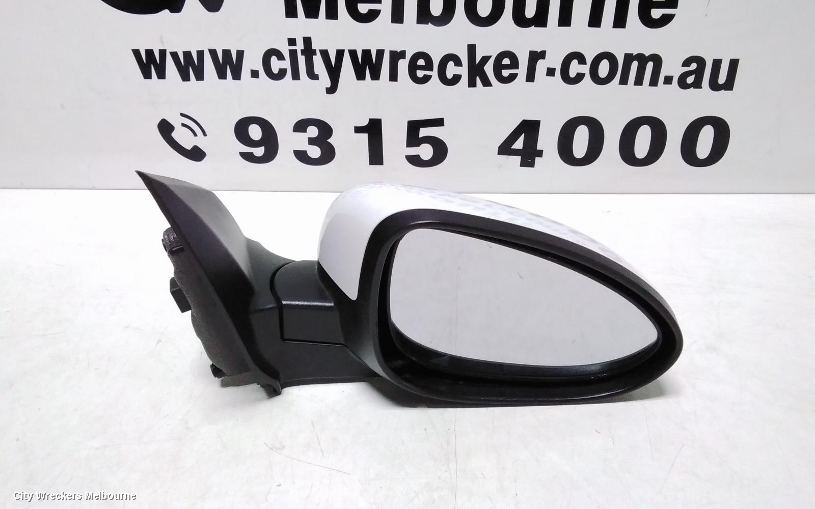 HOLDEN BARINA RIGHT DOOR MIRROR, TM, COLOUR CODED, 09/2011 - 12/2018 - Image 2