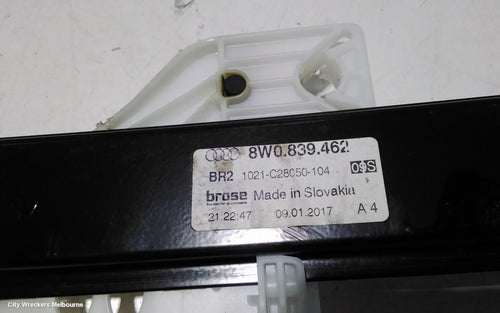AUDI A4 RIGHT REAR WND REG/MOTOR, B9 8W, 10/2015 - 01/2025 - Image 2