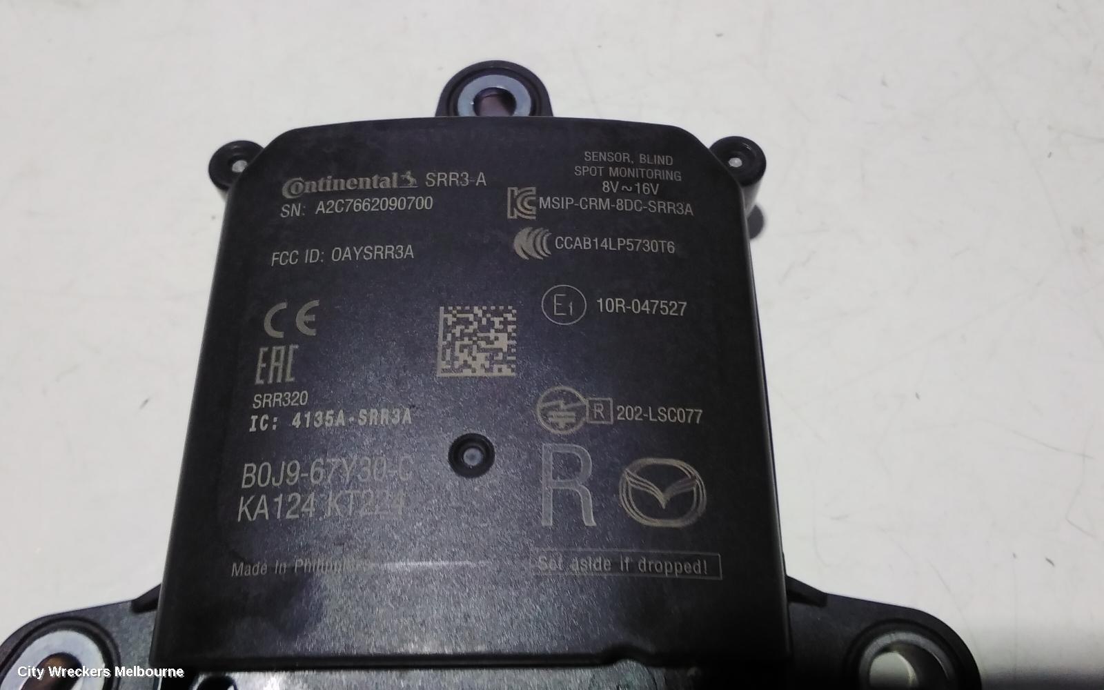 MAZDA CX30, DM, 10/2019 ONWARDS, B0J9-67Y30-C  REAR BLIND SPOT MODULE SENSOR  RHR : 91179 - Image 2