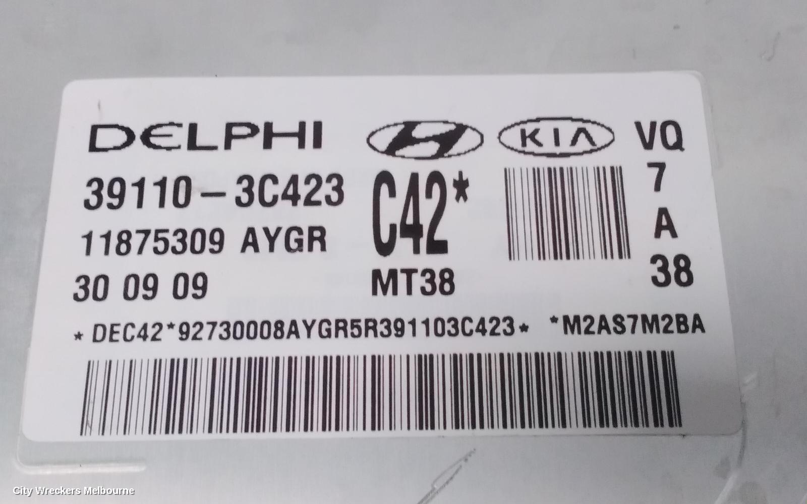 KIA CARNIVAL/GRAND CARNIVAL IGNITION W/ KEY, VQ, AUTO T/M, 01/2006 - 12/2014 - Image 3