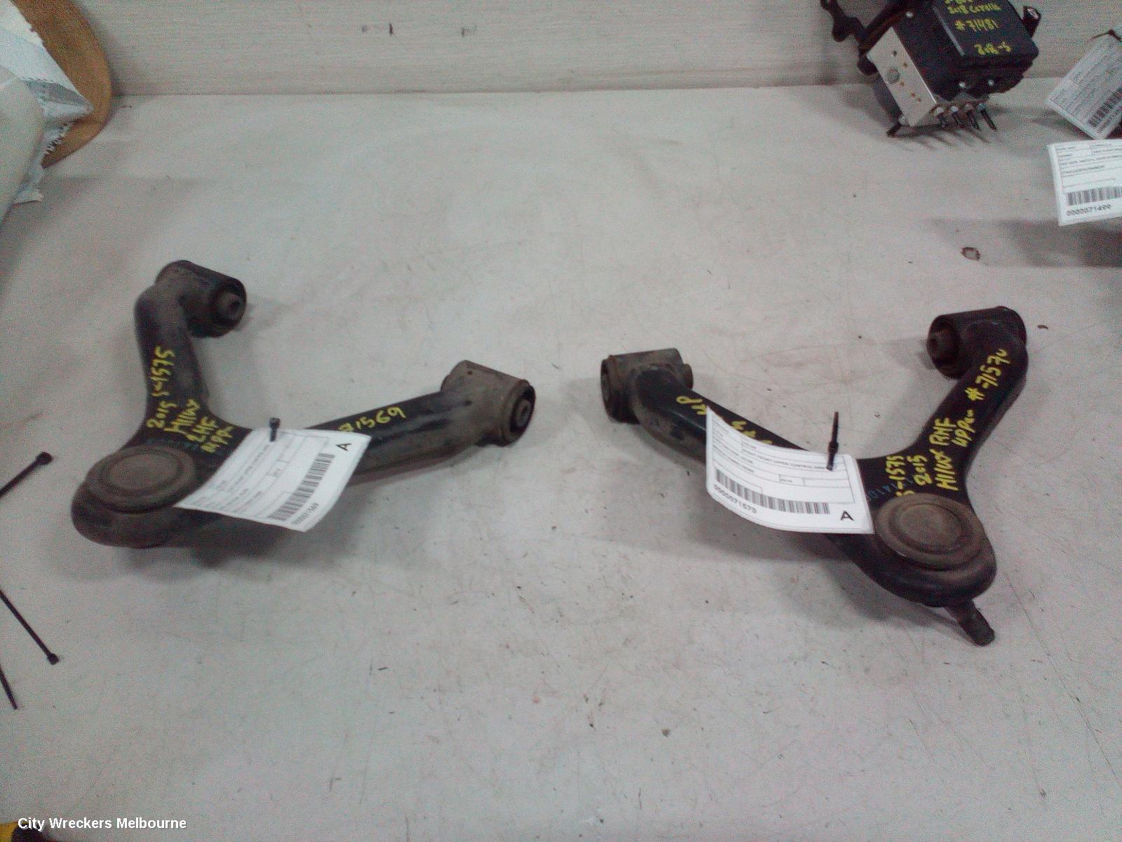 TOYOTA HILUX RIGHT FRONT UPPER CONTROL ARM, 2WD LOW RIDE, 03/2005 ONWARDS - Image 3