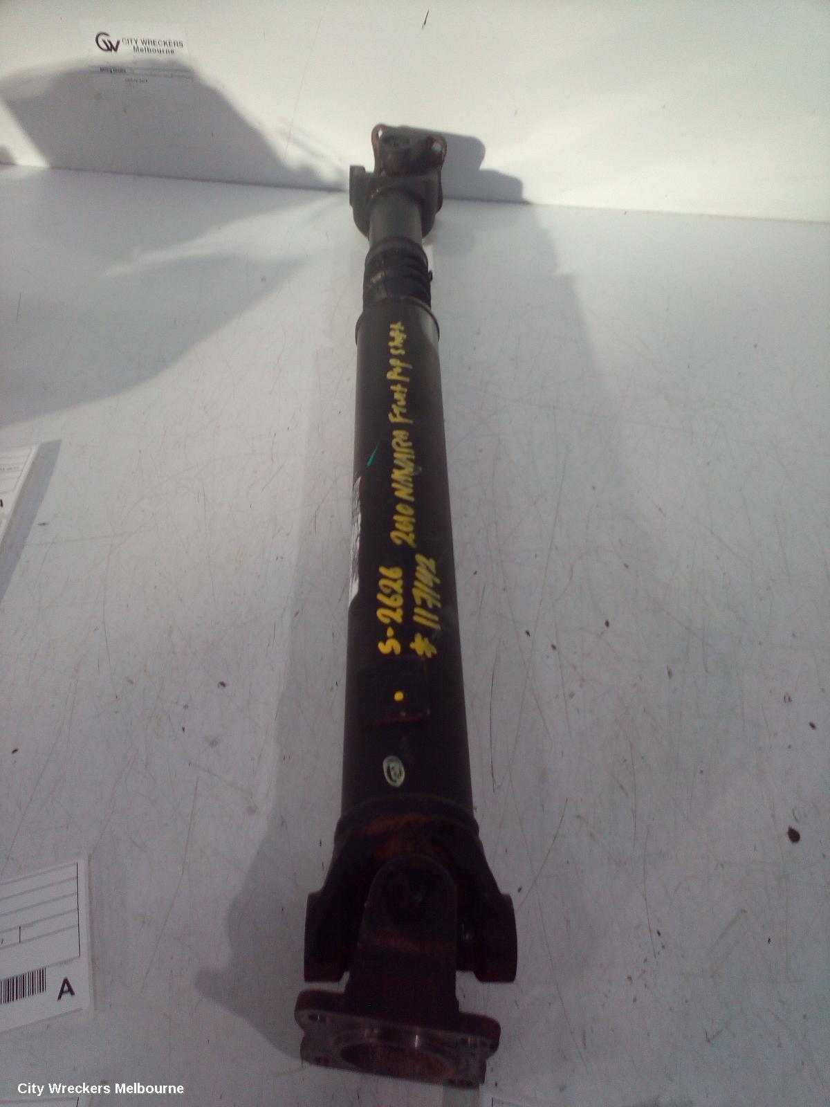 NISSAN NAVARA FRONT PROP SHAFT, D40, 09/2005 - 08/2015 - Image 3