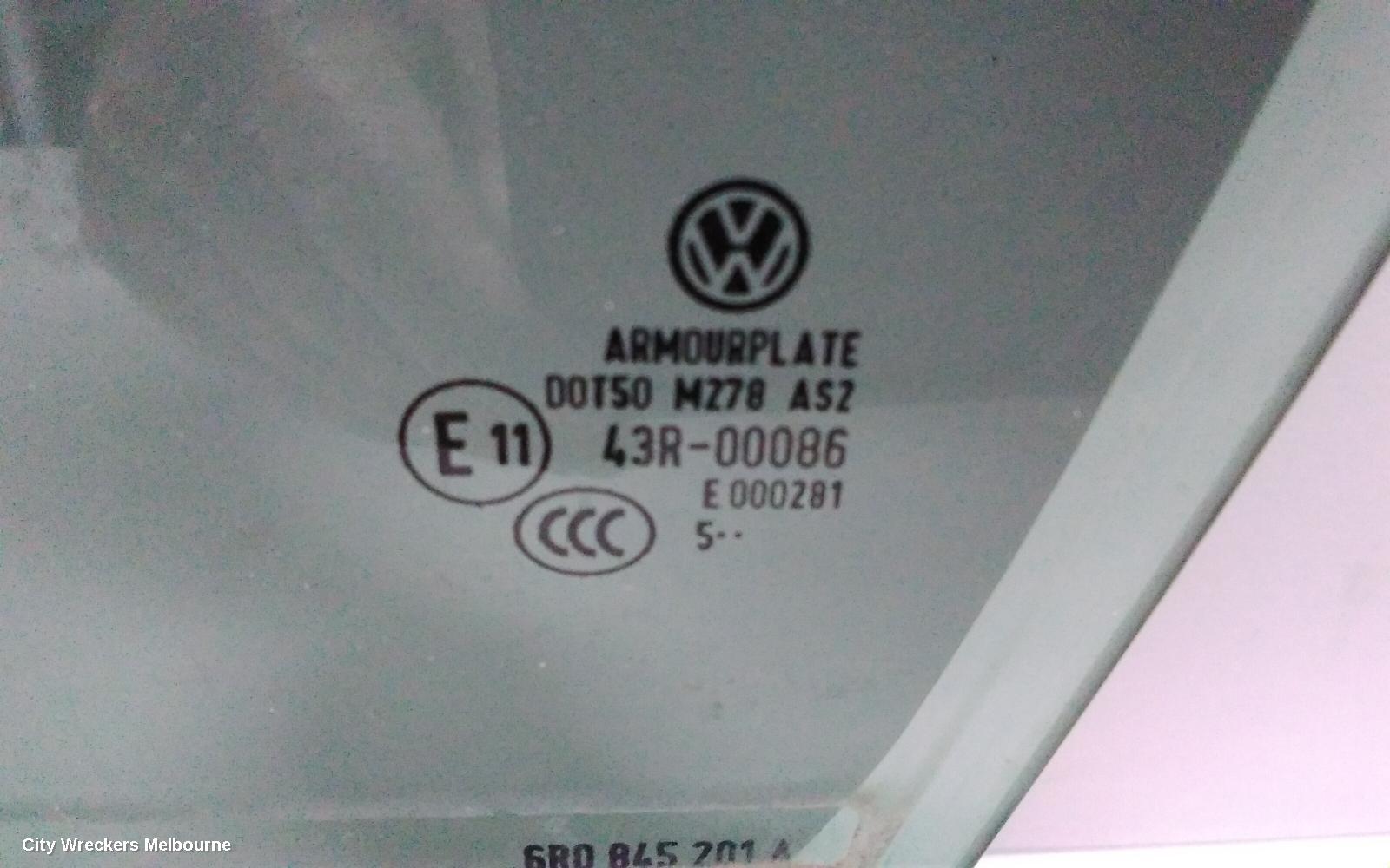 VOLKSWAGEN POLO LEFT FRONT DOOR WINDOW, 6R, 5DR HATCH, 05/2014 - 09/2017 - Image 2