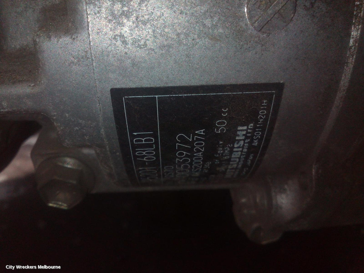 SUZUKI SWIFT A/C COMPRESSOR, FZ, 1.6, M16A, PETROL, SPORTS, 08/2010 - 03/2017 - Image 1