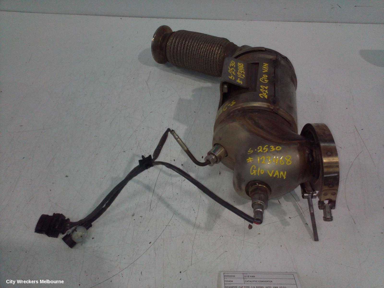 LDV G10 CATALYTIC CONVERTER, DOWNPIPE-CAT TYPE, 2.0, DIESEL, SV7C, VAN, 07/2021 ONWARDS - Image 2