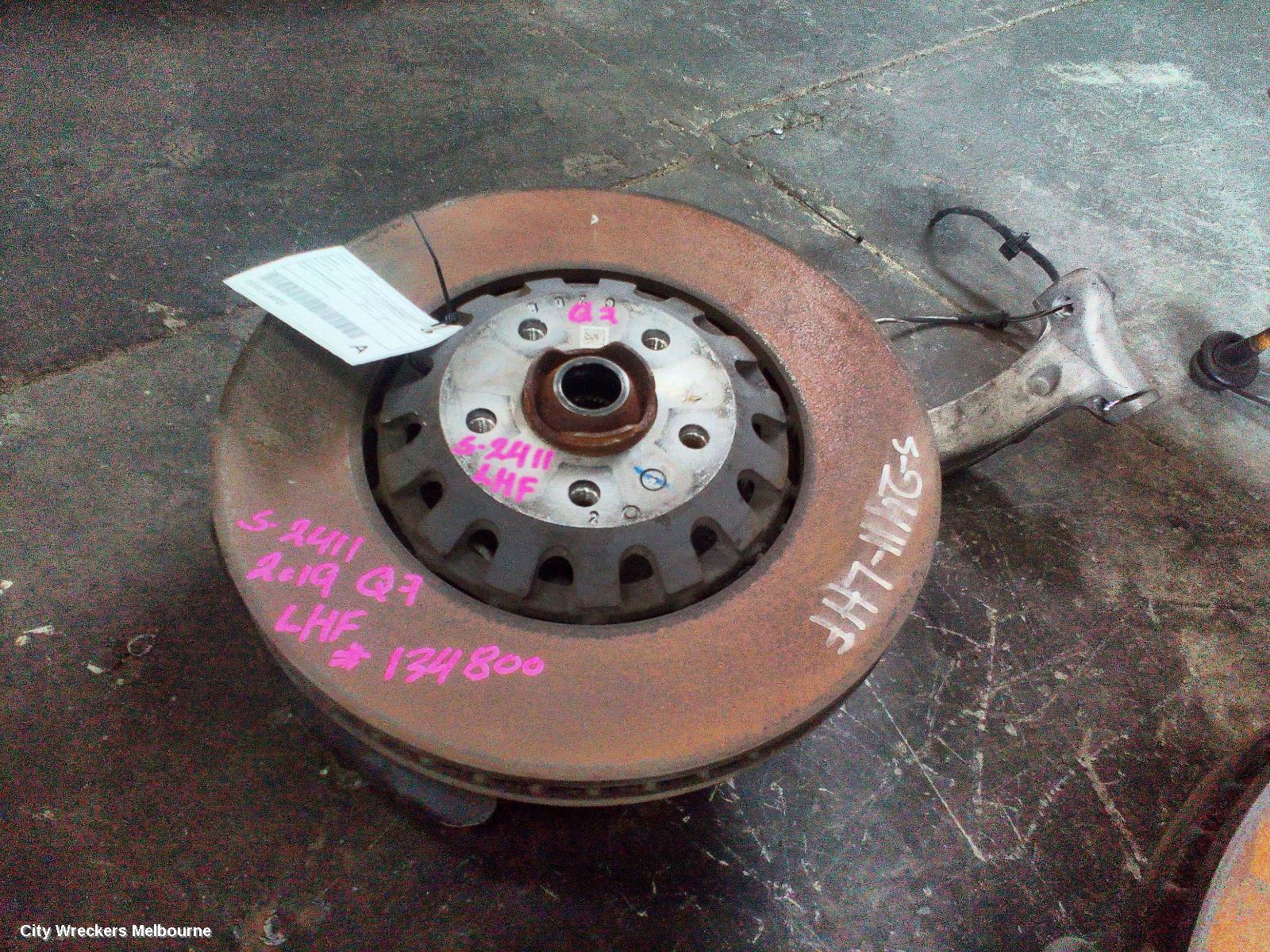 AUDI Q7 LEFT FRONT HUB ASSEMBLY, 4M, 07/2015 ONWARDS - Image 2