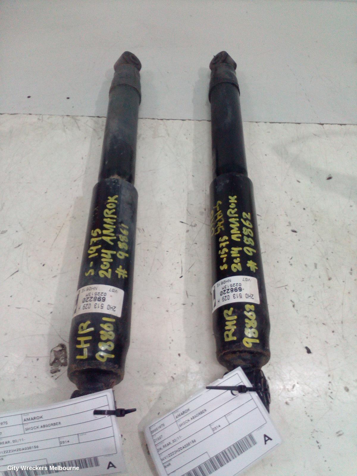 VOLKSWAGEN AMAROK SHOCK ABSORBER, 2H, REAR, 02/2011 ONWARDS - Image 3