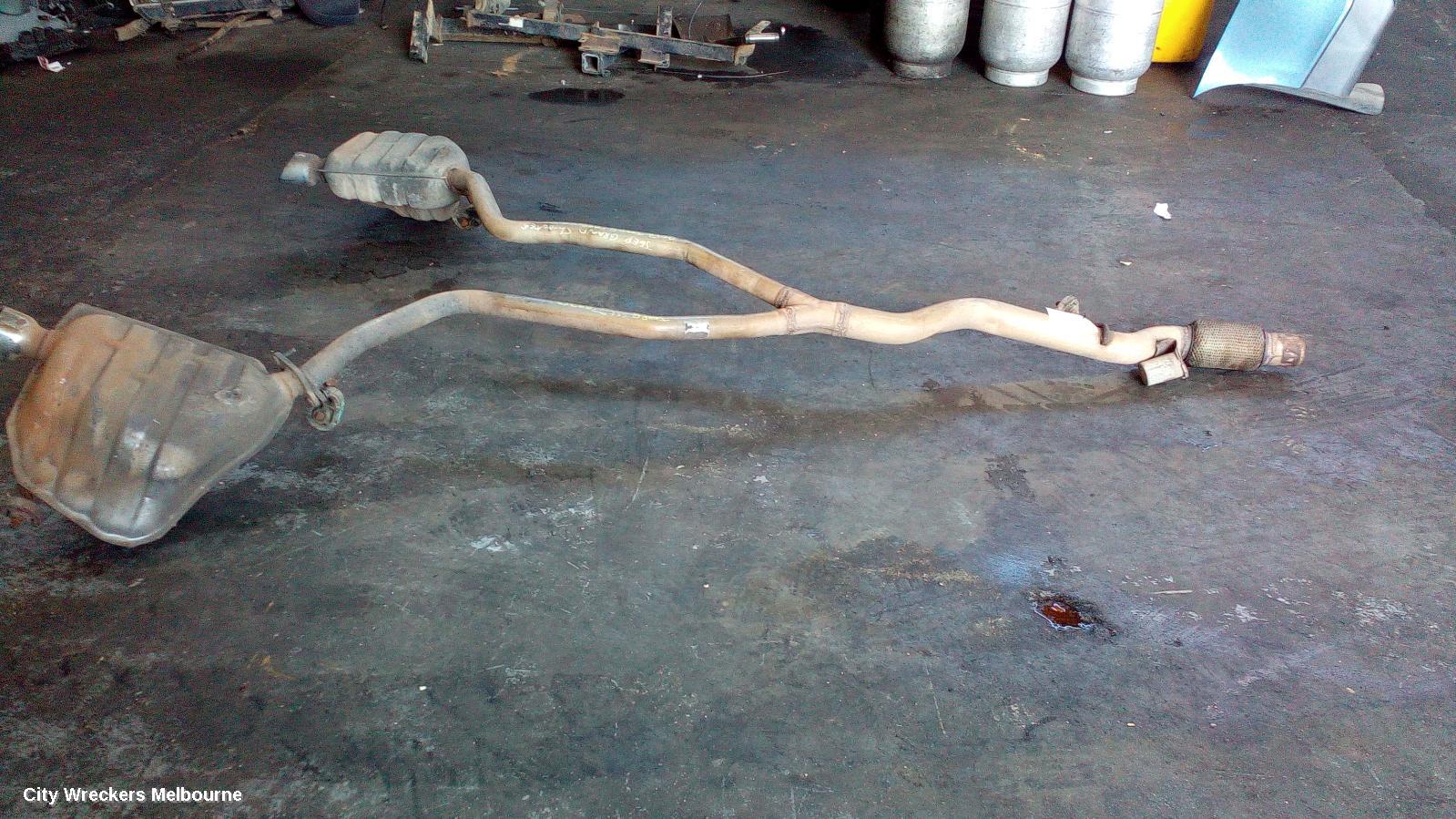 JEEP GRANDCHEROKEE EXHAUST SYSTEM, DIESEL, 3.0, WK, 10/2010 ONWARDS - Image 1