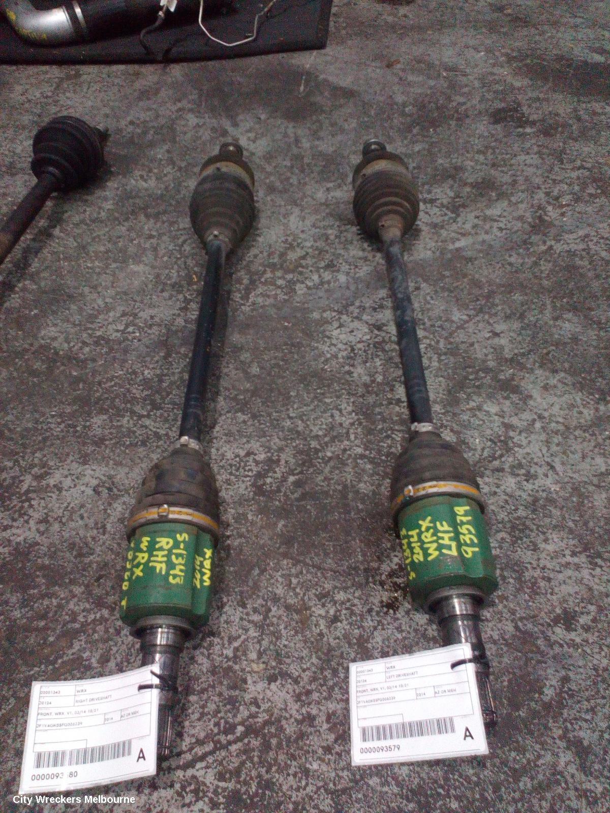 SUBARU WRX LEFT DRIVESHAFT, FRONT, WRX, V1, 03/2014 - 10/2021 - Image 2