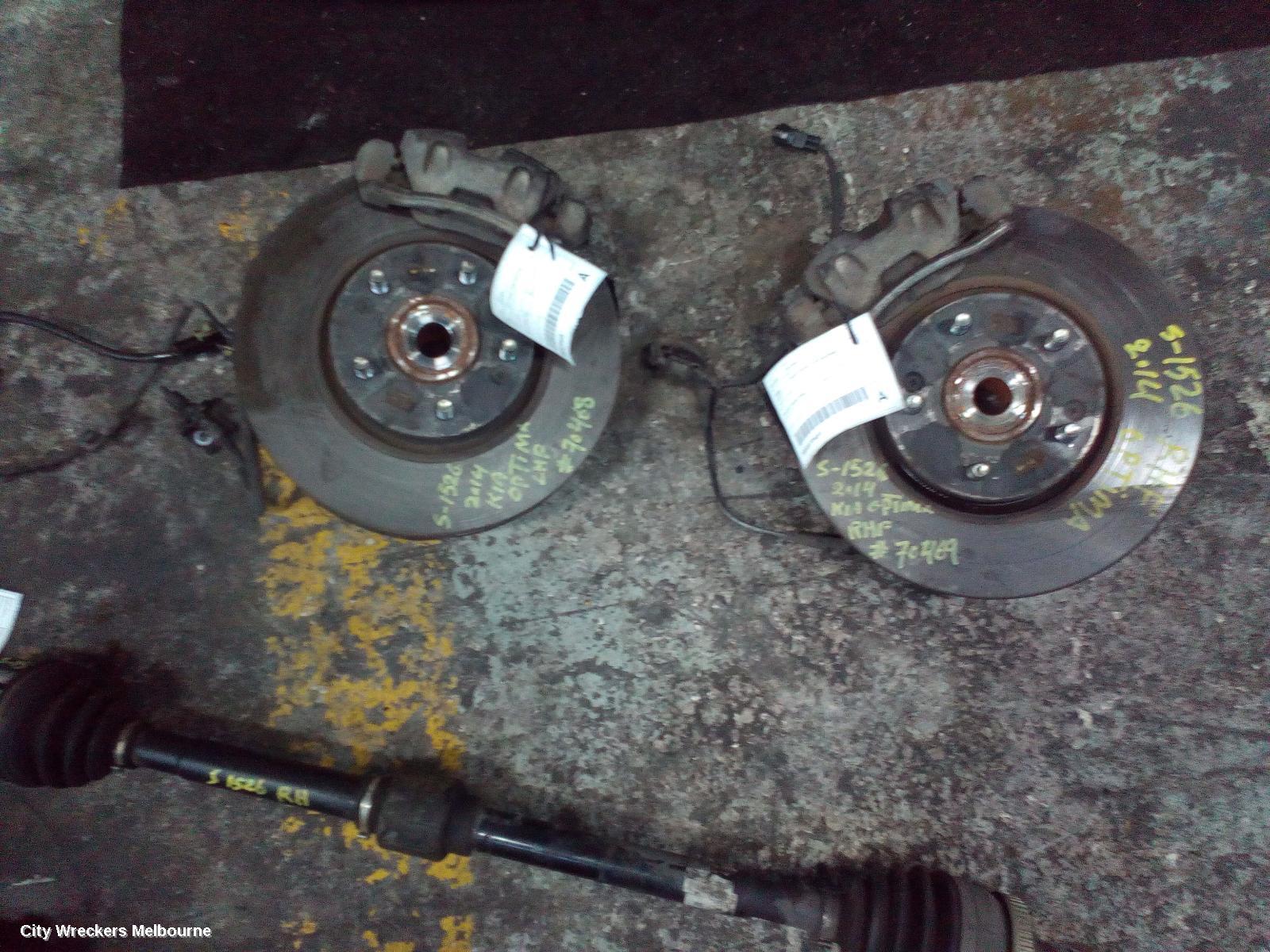 KIA OPTIMA LEFT FRONT HUB ASSEMBLY, TF, 01/2011 - 10/2015 - Image 2
