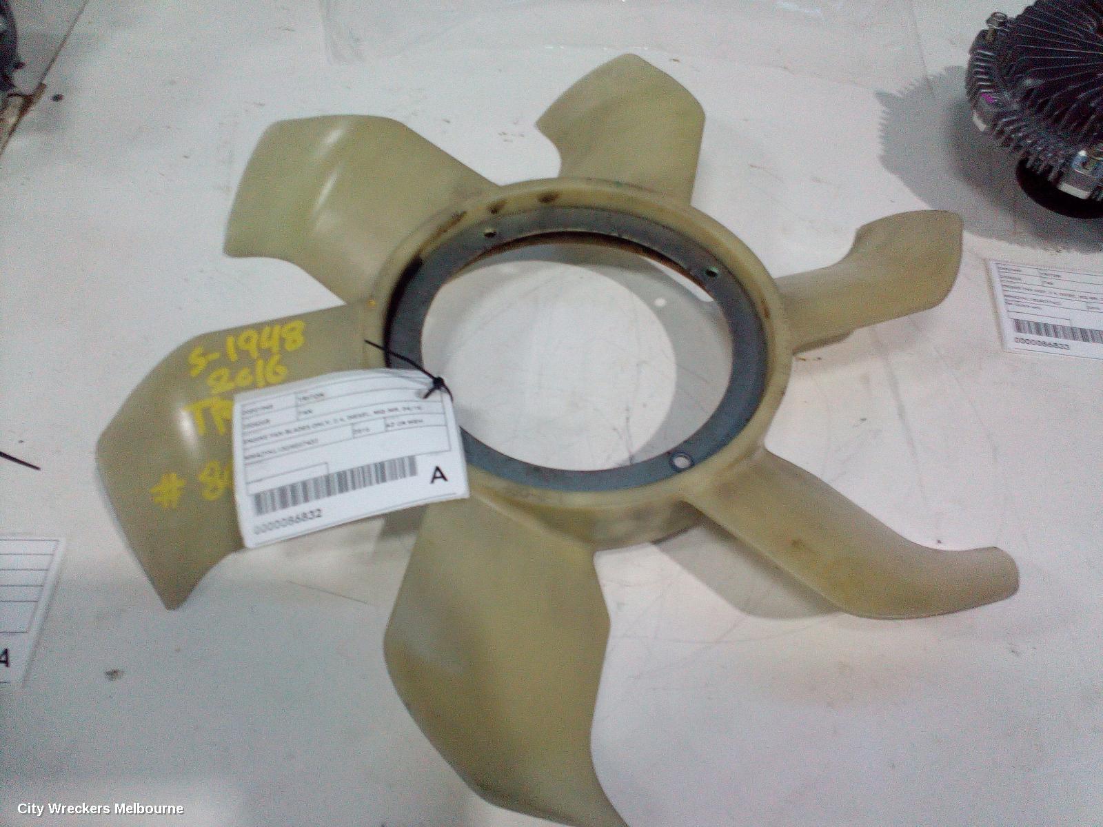 MITSUBISHI TRITON FAN, ENGINE FAN ASSY, 2.4, DIESEL, MQ-MR, 03/2015 - 10/2023 - Image 1