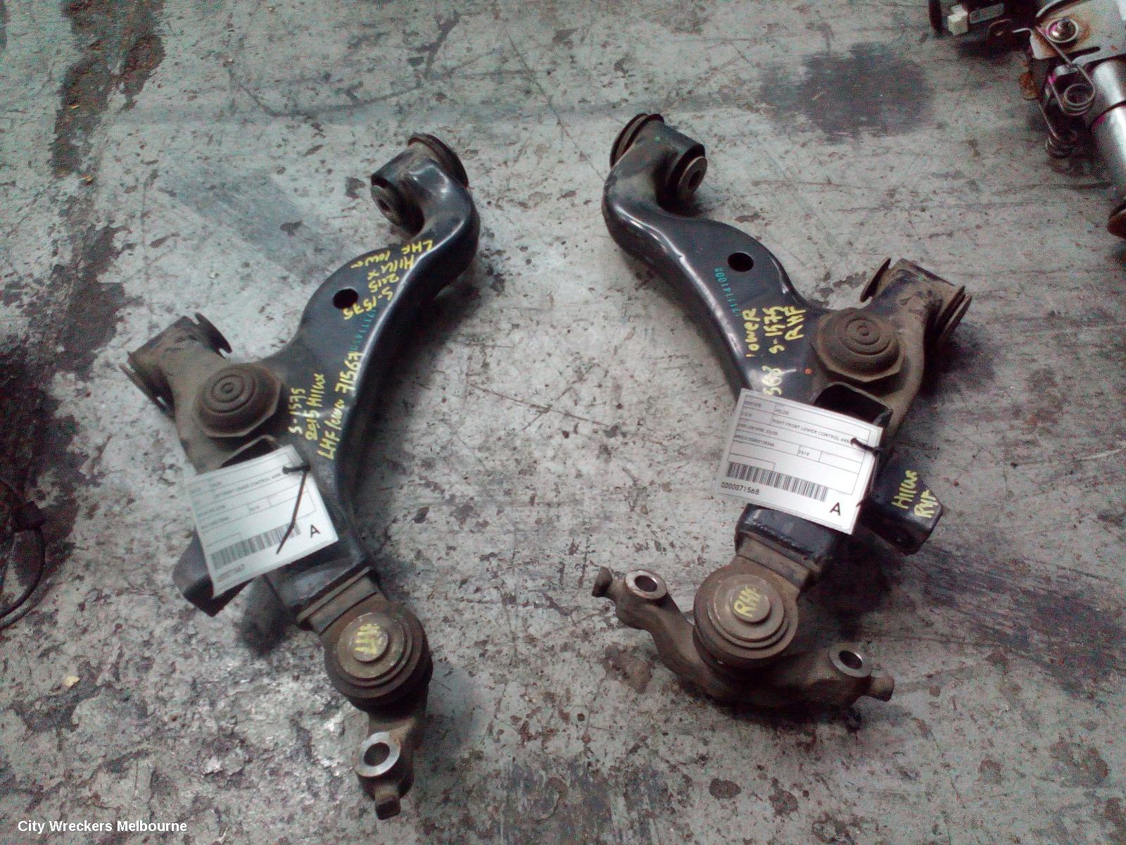 TOYOTA HILUX RIGHT FRONT LOWER CONTROL ARM, 2WD LOW RIDE, 03/2005 ONWARDS - Image 3