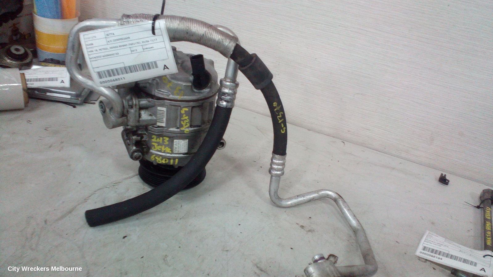 VOLKSWAGEN JETTA A/C COMPRESSOR, 1KM-1B, PETROL, DENSO BRAND (7SEU17C), 02/2006 - 12/2017 - Image 2
