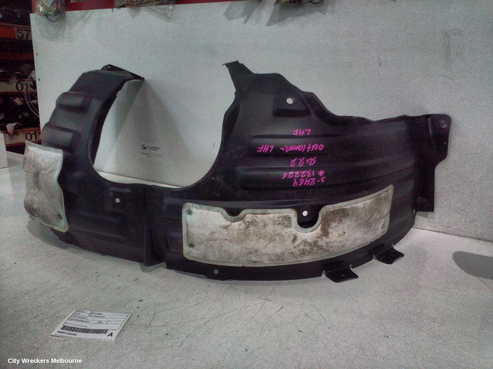 MITSUBISHI OUTLANDER LEFT GUARD LINER, FRONT, ZM, 08/2021 ONWARDS - Image 3