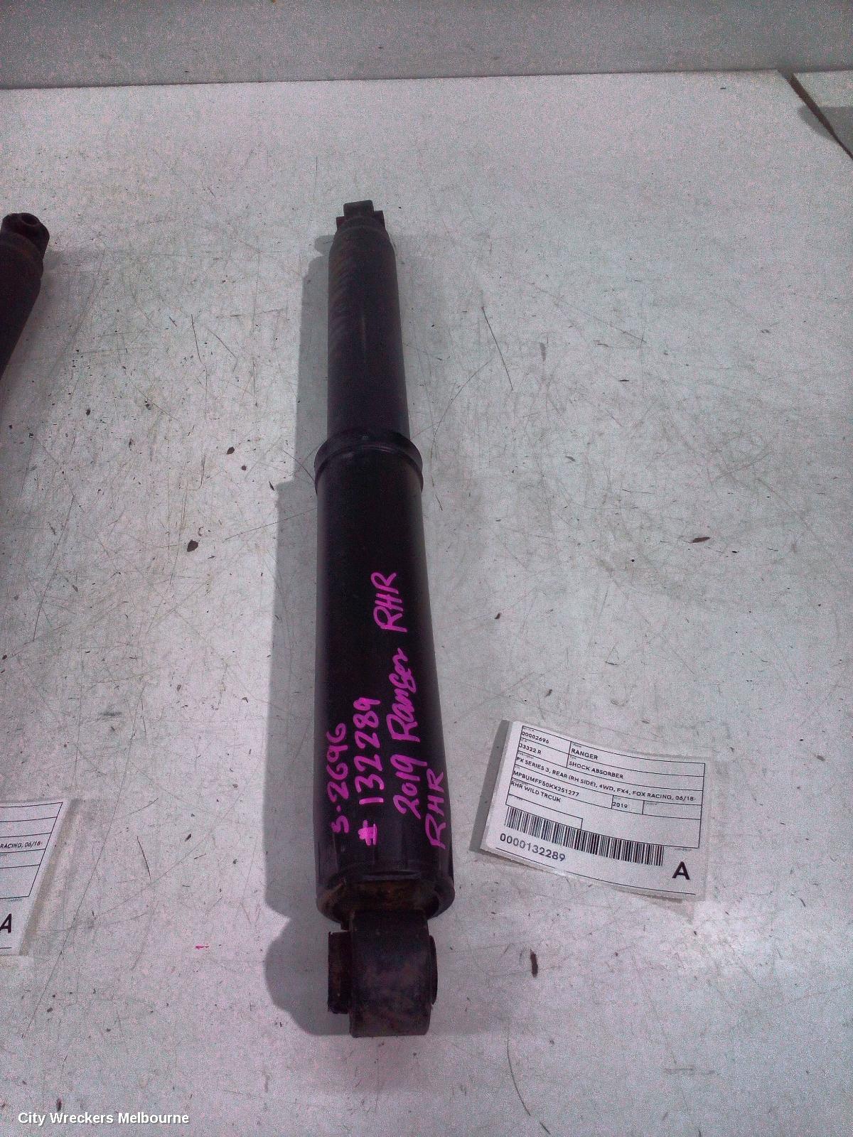 FORD RANGER SHOCK ABSORBER, PX SERIES 1-3, REAR (PAIR), 4WD, 06/2011 - 04/2022 - Image 2
