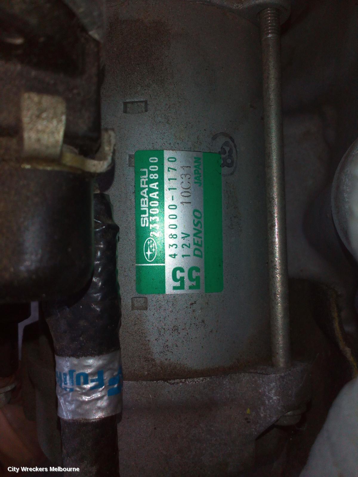 SUBARU OUTBACK STARTER, PETROL, FB25, AUTO, CVT, 6 SPEED, 6TH GEN, 08/2014 - 12/2020 - Image 1