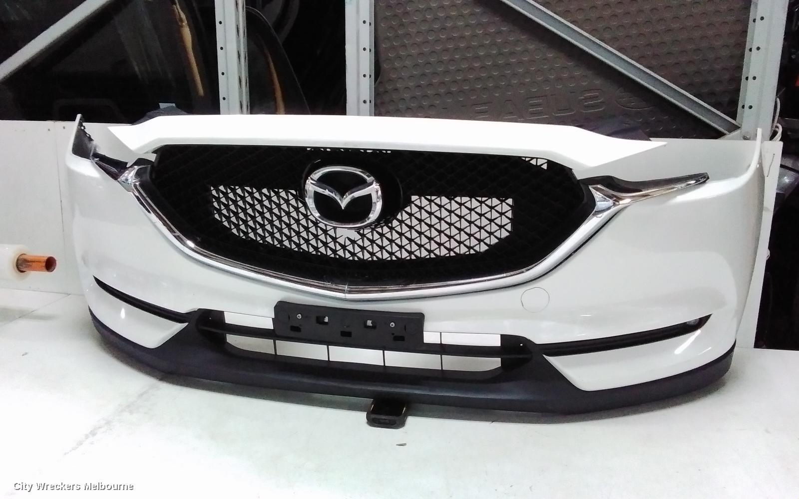 MAZDA CX5 FRONT BUMPER, BUMPER BAR,  NON H/ LAMP WASHER, NON PARK SENSOR TYPE, KF, 02/2017 - 08/2021 - Image 1
