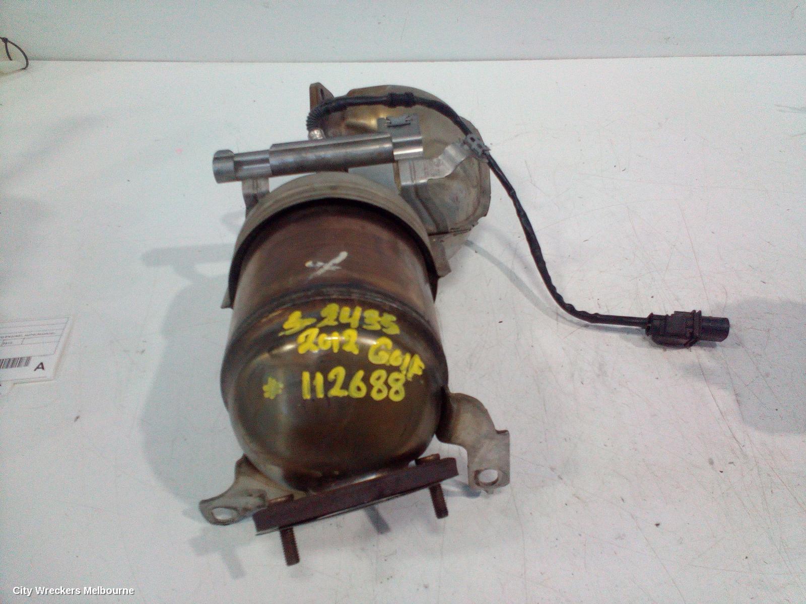 VOLKSWAGEN GOLF CATALYTIC CONVERTER, DOWNPIPE-CAT TYPE, 1.4, PETROL, CTHD/CAVD CODE, GEN 6, 10/2008 - 01/2016 - Image 1