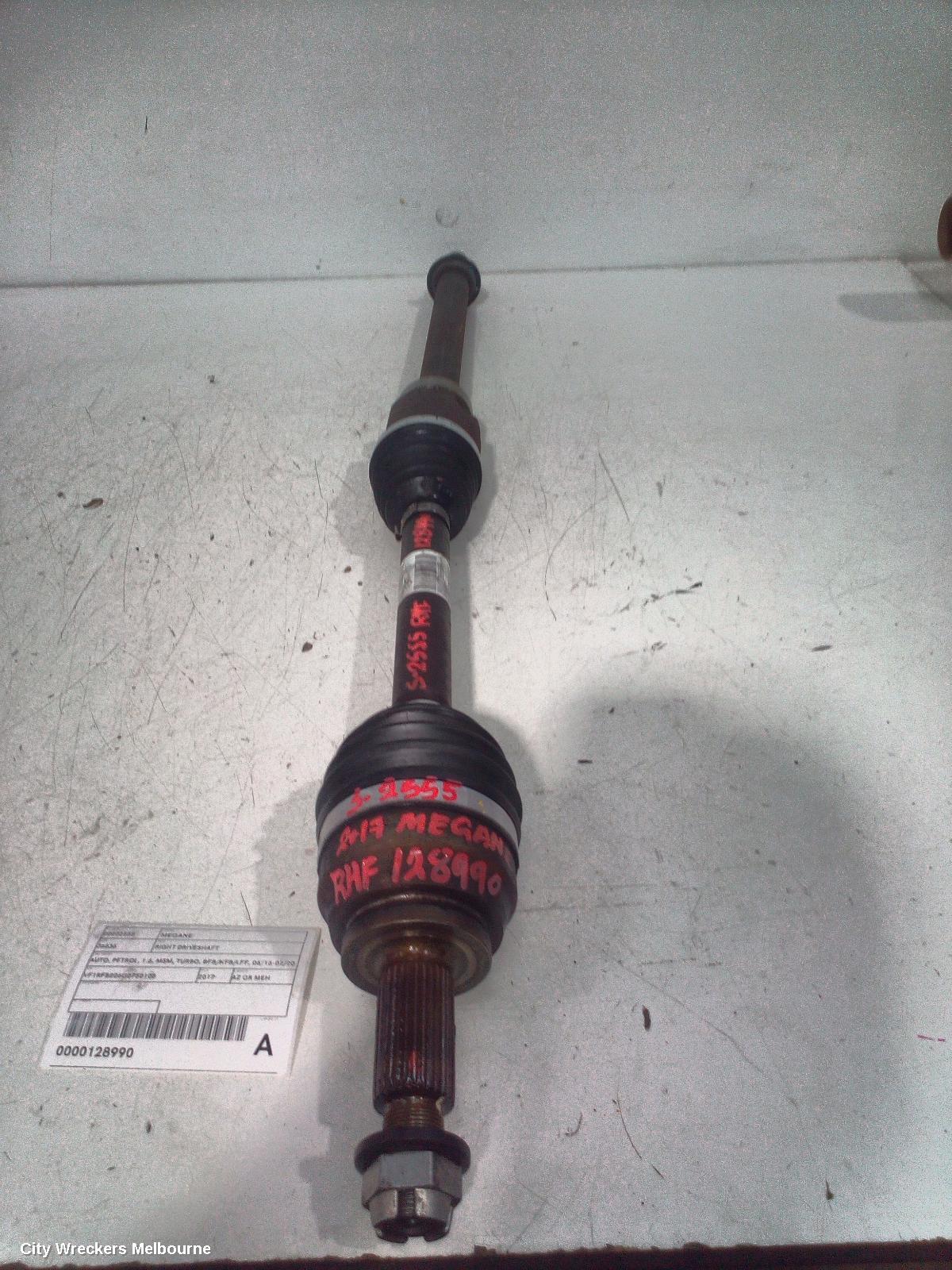 RENAULT MEGANE RIGHT DRIVESHAFT, AUTO, PETROL, 1.6, M5M, TURBO, BFB/KFB/LFF, 06/2016 - 02/2020 - Image 3