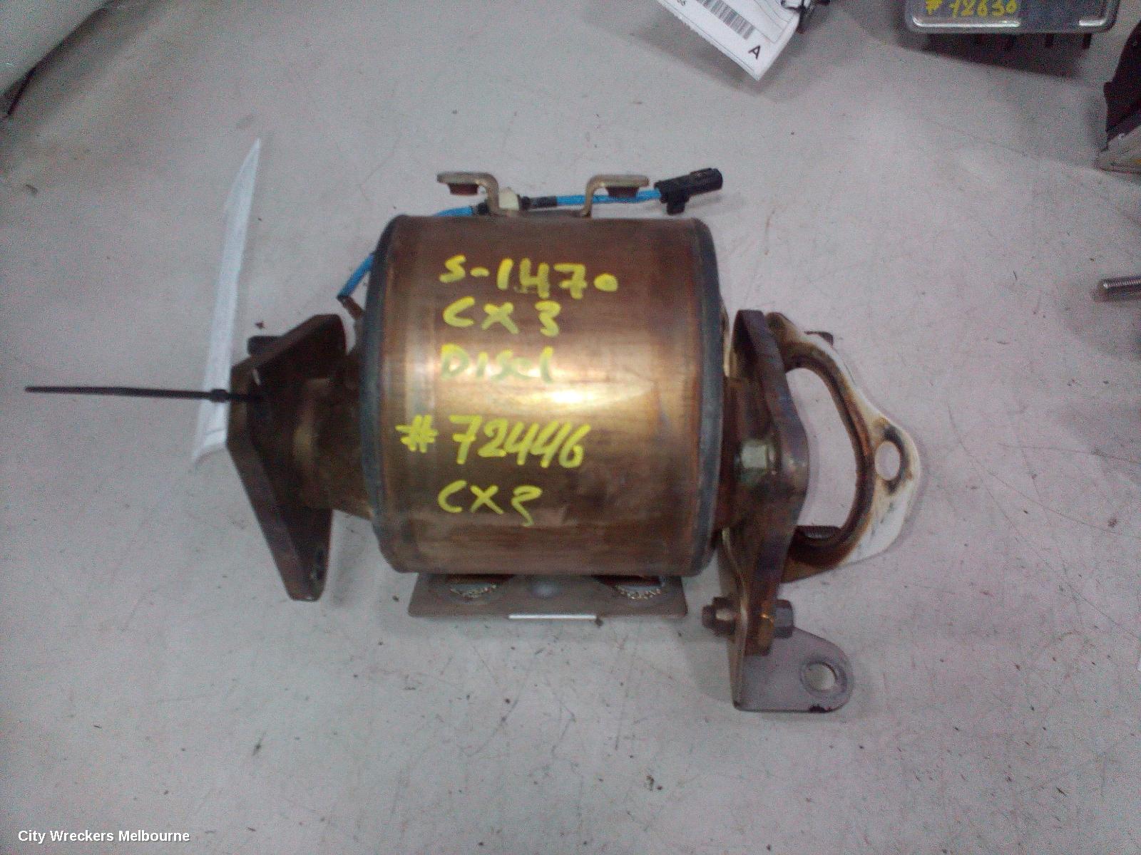 MAZDA CX3 CATALYTIC CONVERTER, DOWNPIPE-CAT TYPE, 1.5, DIESEL, DK, 03/2015 - 05/2018 - Image 2
