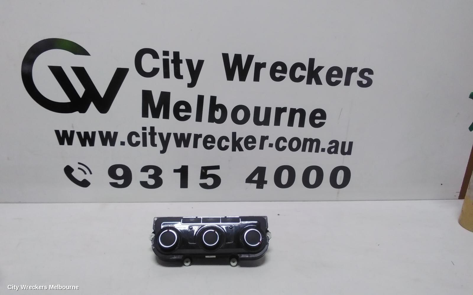 VOLKSWAGEN CADDY HEATER/AC CONTROLS, CLIMATE CONTROL TYPE, 2KN, 12/2015 - 02/2021 - Image 1