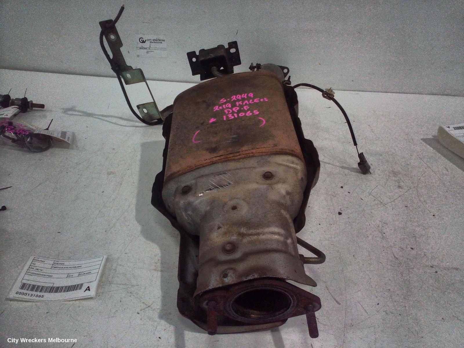 RENAULT KALEOS PARTICULATE FILTER/DPF, XZG, 05/2016 ONWARDS - Image 1