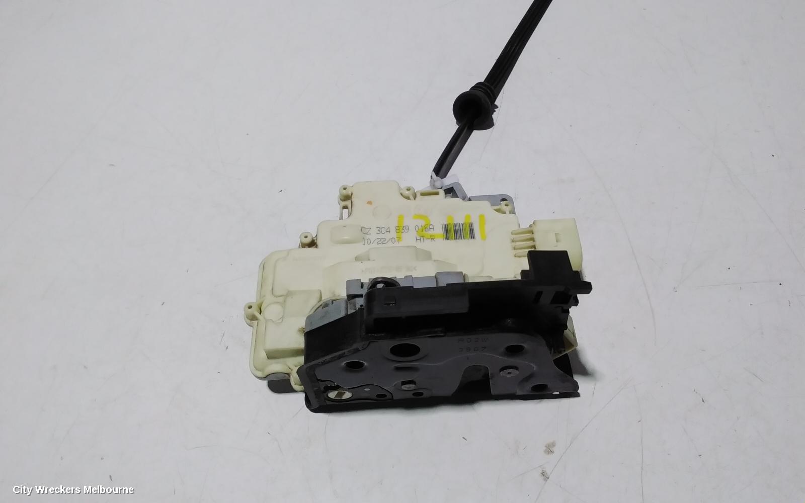 VOLKSWAGEN PASSAT DOOR/BOOT/GATE LOCK, RIGHT REAR DOOR LOCK, 3C/MK6 B6-B7, SEDAN/WAGON, P/N 3C4839016A, 03/2006 - 05/2015 - Image 2