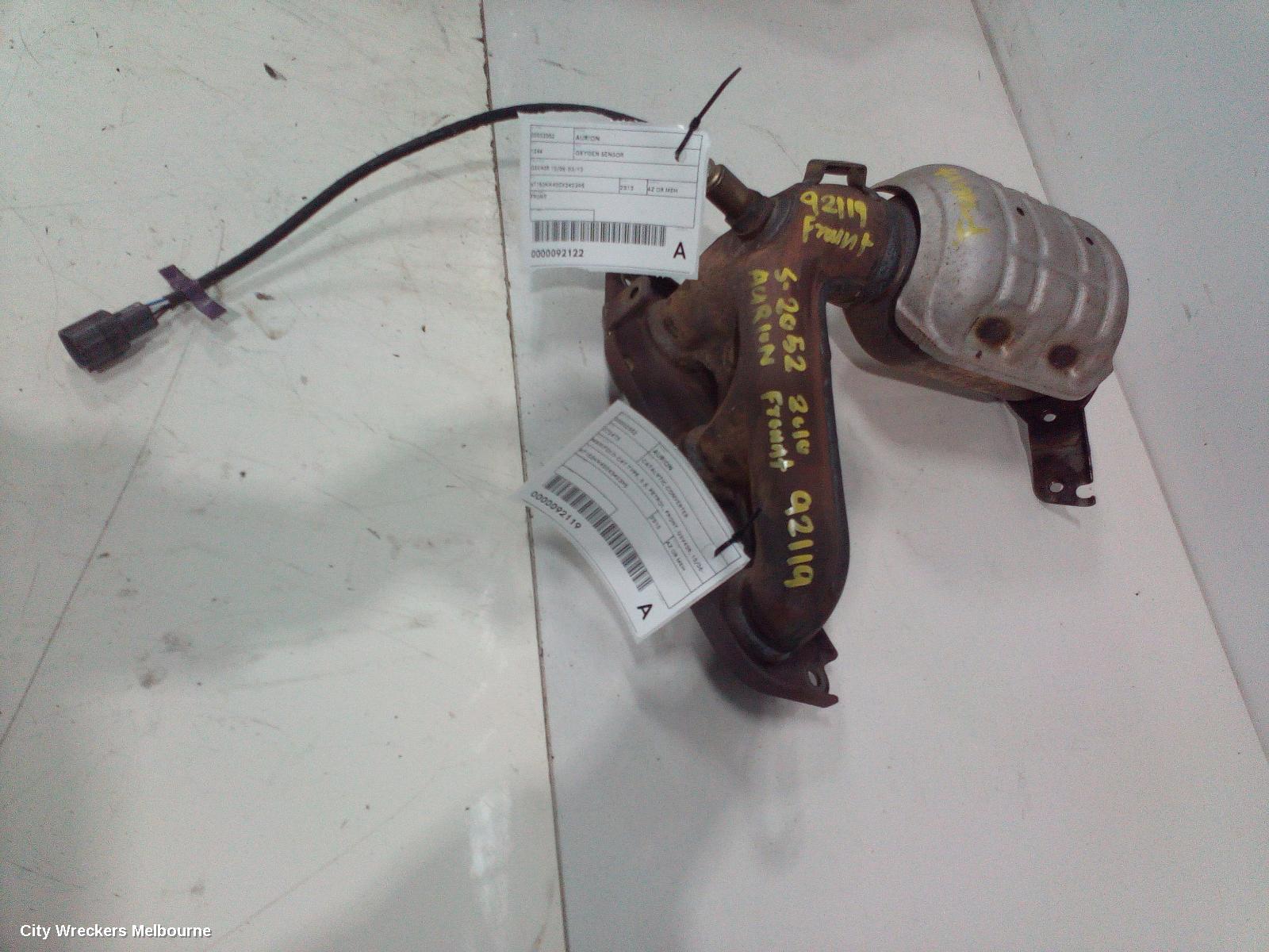 TOYOTA AURION CATALYTIC CONVERTER, MANIFOLD-CAT TYPE, 3.5, PETROL, FRONT, GSV40R, 10/2006 - 03/2012 - Image 2