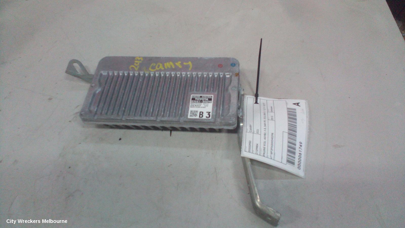 TOYOTA CAMRY ECU, ENGINE ECU, ASV50, 2.5, 2AR-FE, ECU ONLY, 12/2011 - 10/2017 - Image 2