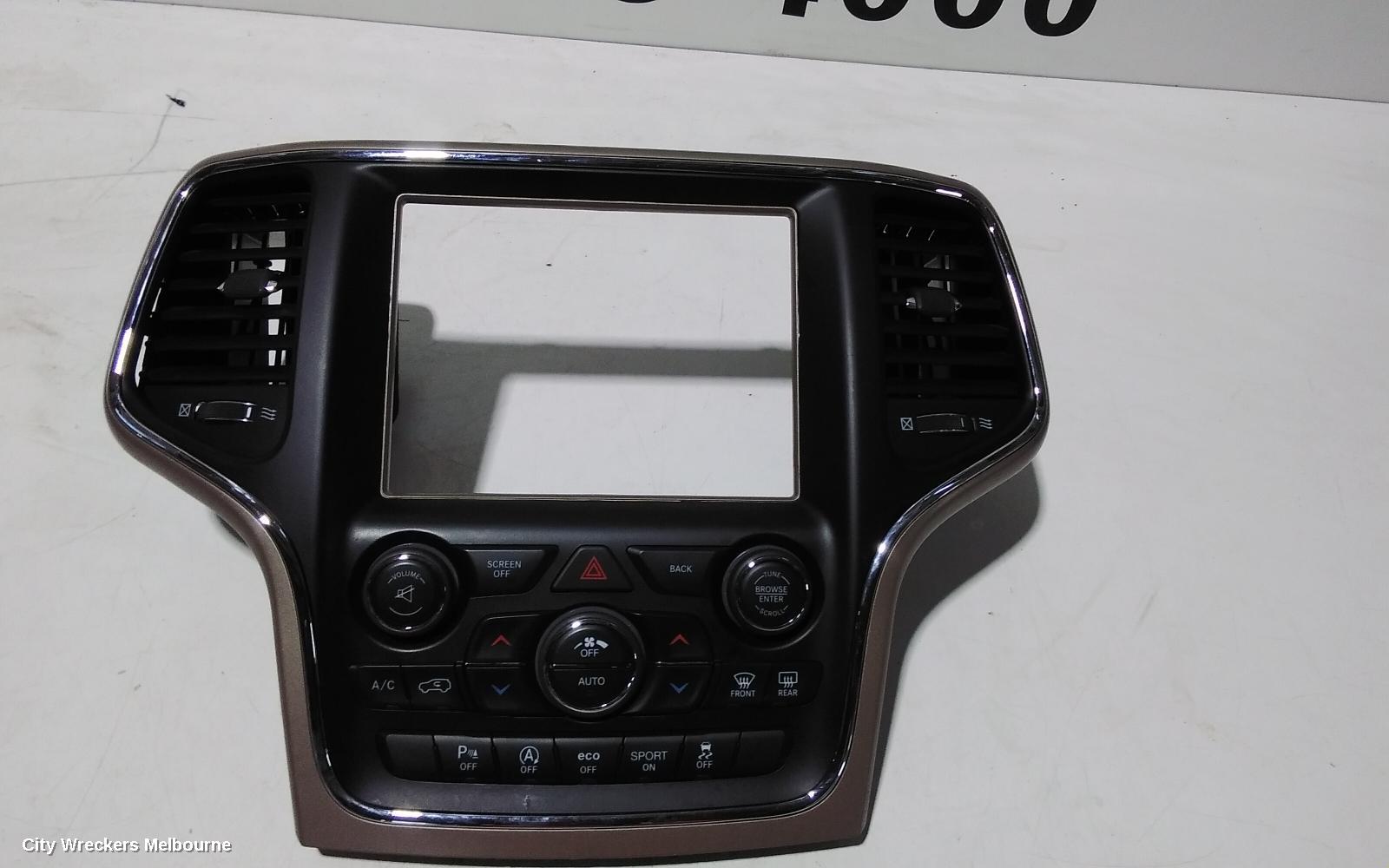 JEEP GRANDCHEROKEE HEATER/AC CONTROLS, HEATING/COOLING/STEREO CENTRE CONTROL UNIT***USE STEREO/HEAD UNIT*** 04/2013 - 02/2022 - Image 2