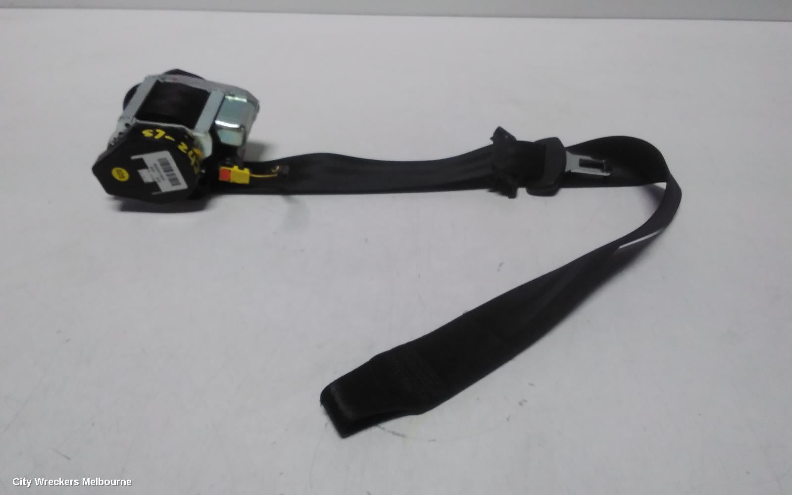 VOLKSWAGEN GOLF SEATBELT/STALK, RH REAR, SEAT BELT ONLY, CABRIO, GEN  6, 02/2009 - 01/2016 - Image 2