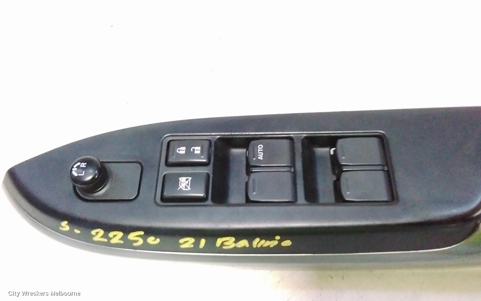 SUZUKI BALENO PWR DR WIND SWITCH, RH FRONT (MASTER SWITCH), EW, 04/2016 ONWARDS - Image 2